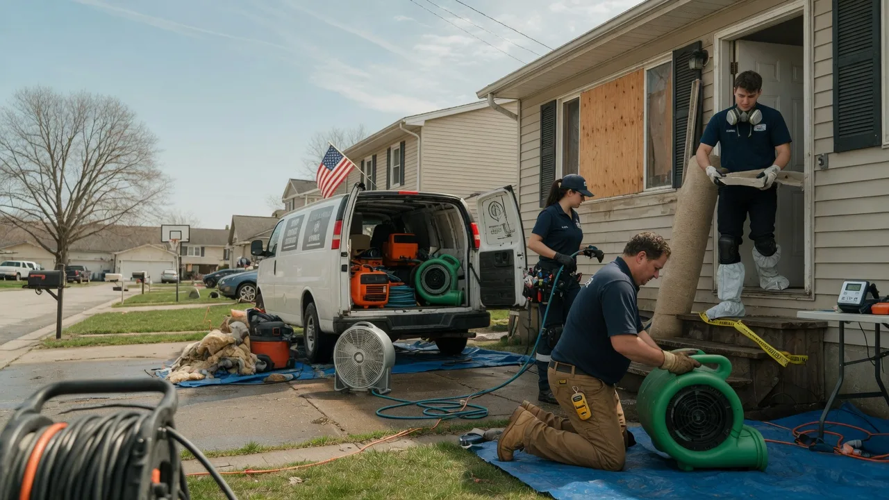 Water Damage Restoration in West Alexandria, OH near me